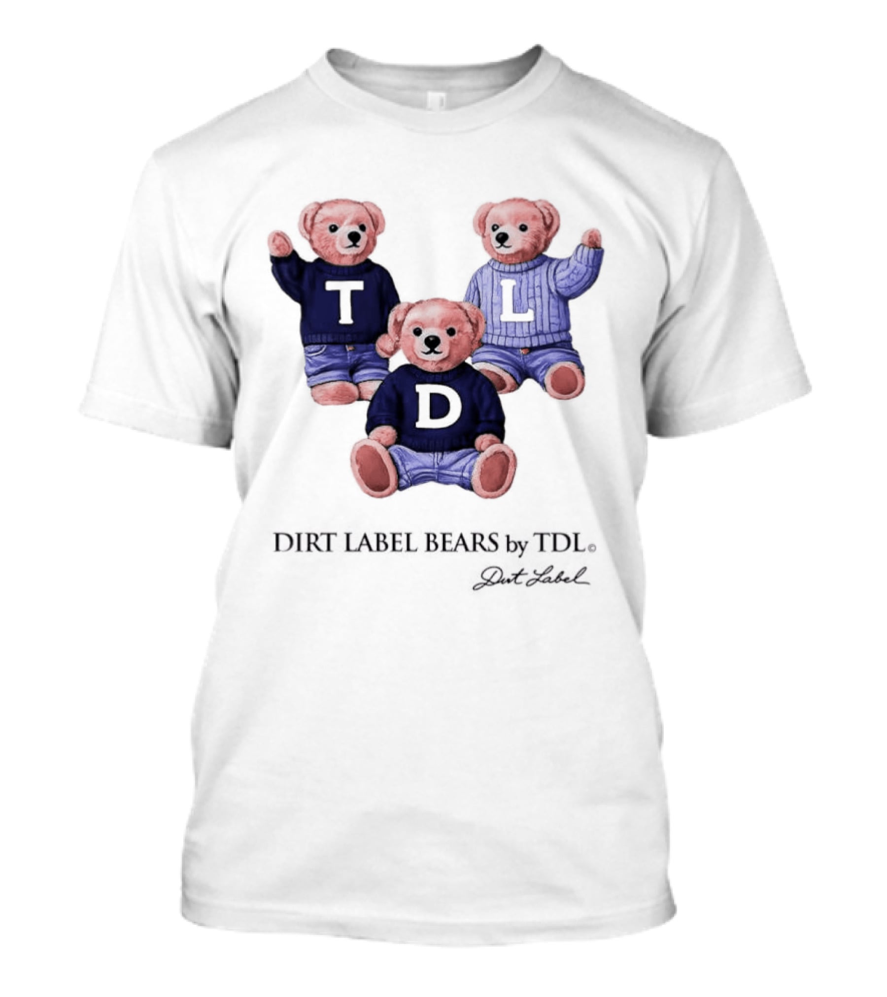 Dirt Label Bears TDL Polo Bear Collection T-Shirt