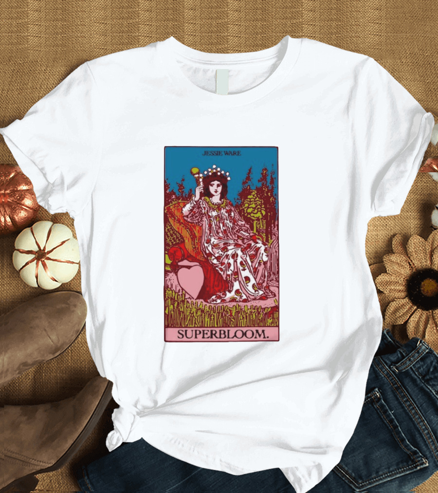 Jessie Ware Superbloom Tarot Empress Card T-Shirt