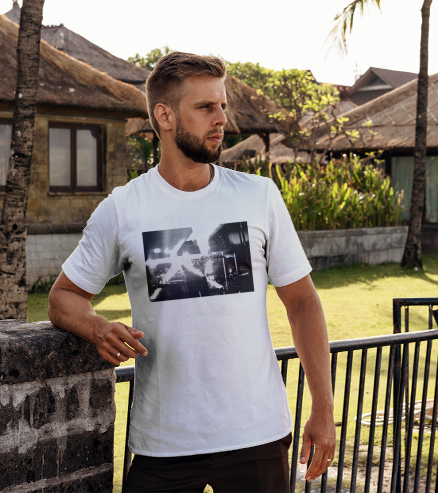 Tom Misch Portland Live Performance Photography Monochrome T-Shirt