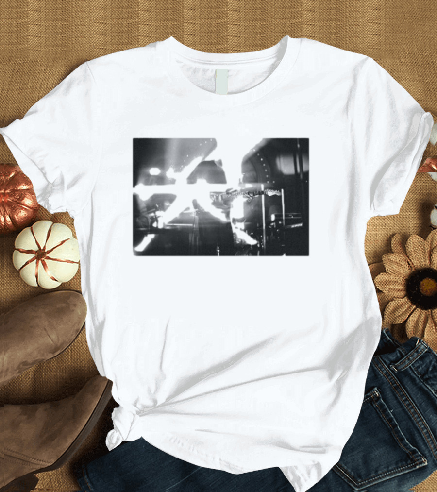 Tom Misch Portland Live Performance Photography Monochrome T-Shirt