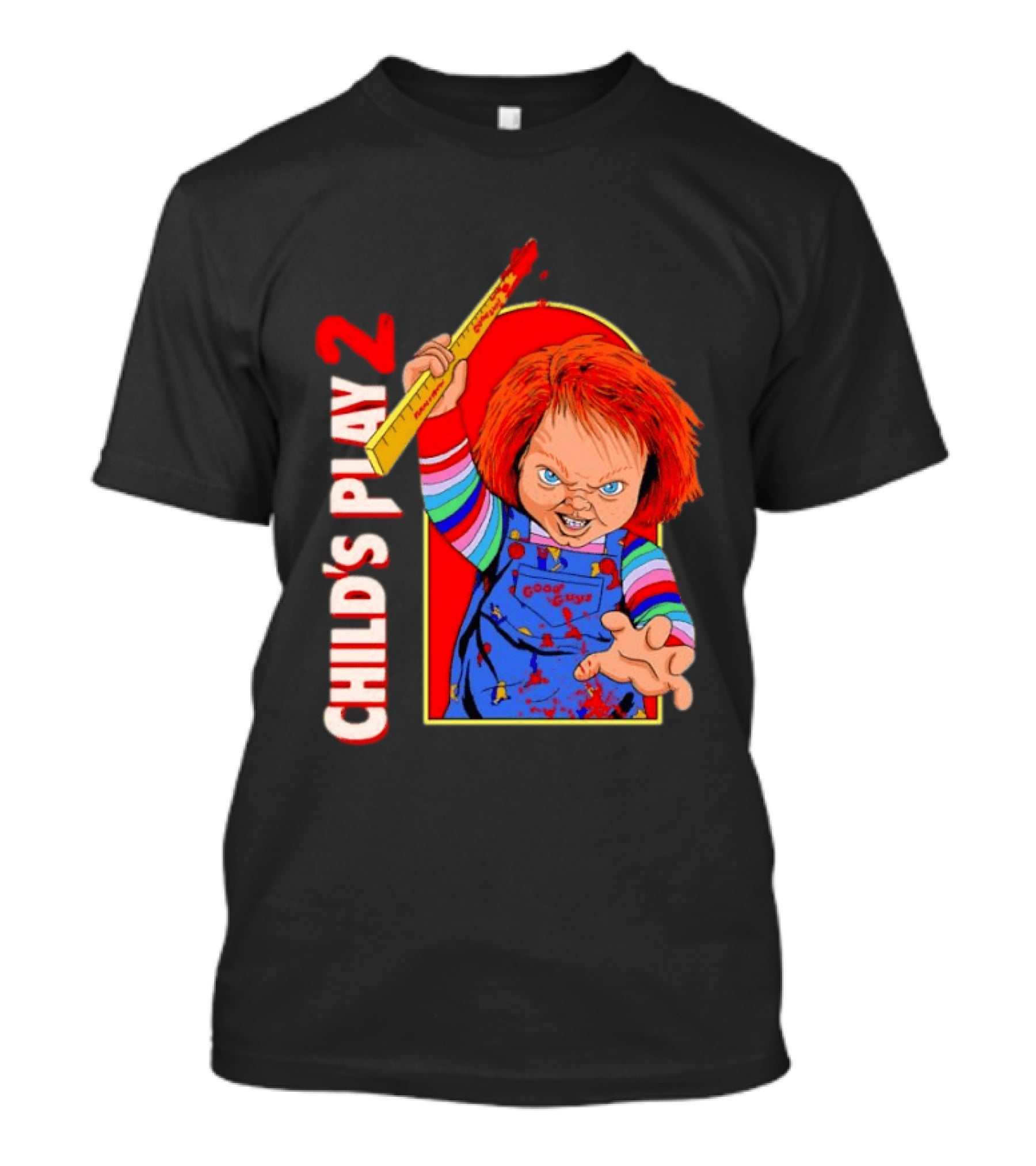 Child's Play 2 Chucky Good Guys Ruler T-Shirt