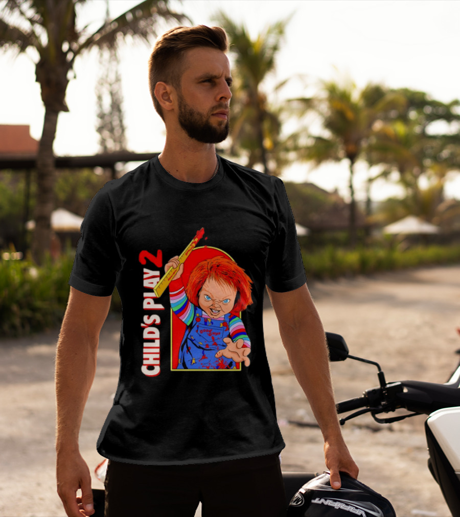 Child's Play 2 Chucky Good Guys Ruler T-Shirt