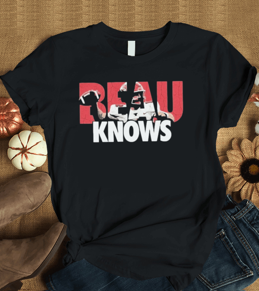 Youngstown State Penguins Beau Knows Football T-Shirt