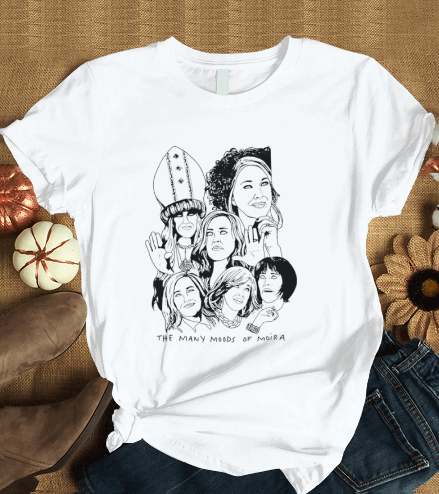Catherine O'Hara The Many Moods Of Moira Expressions T-Shirt