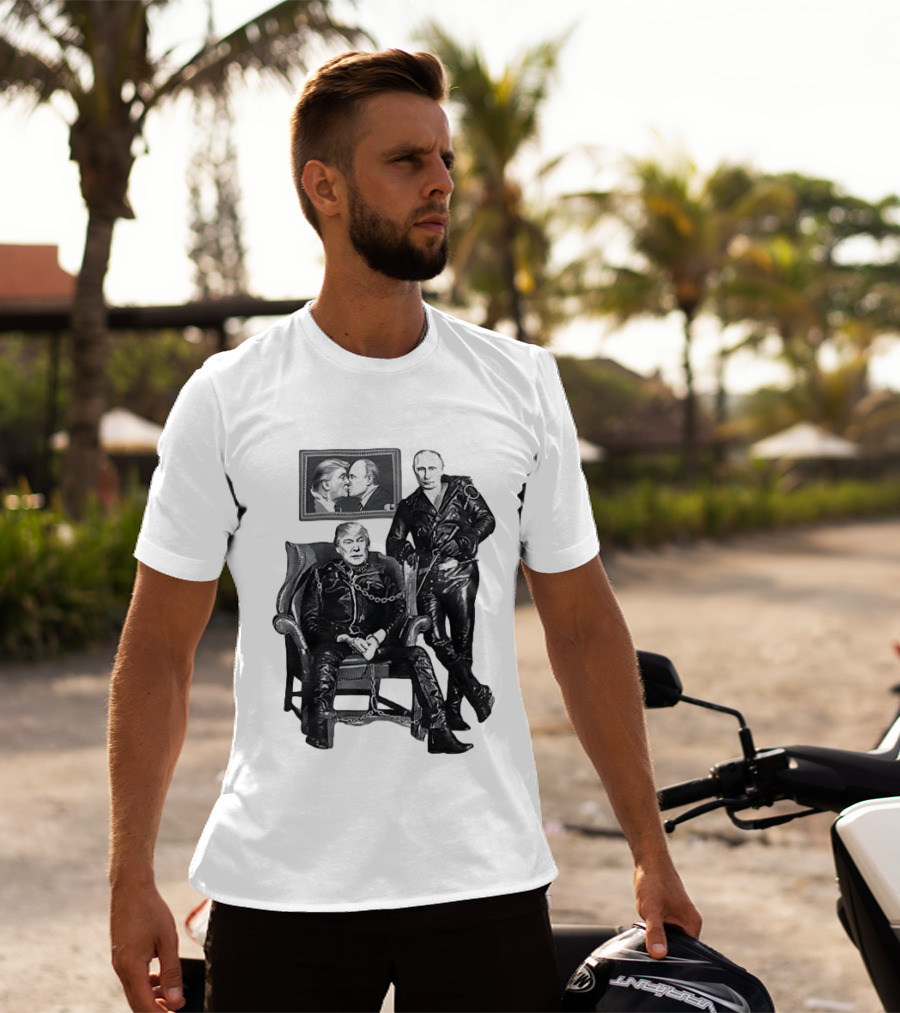 Ridley Heeter Trump Putin Chain And Leather Meme T-Shirt