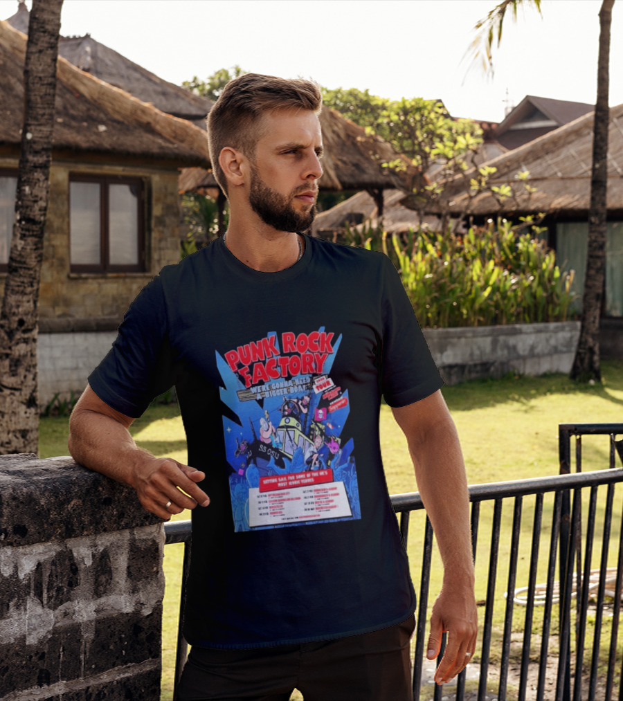 Punk Rock Factory We're Gonna Need A Bigger Boat 2026 Tour Dates And Venues T-Shirt