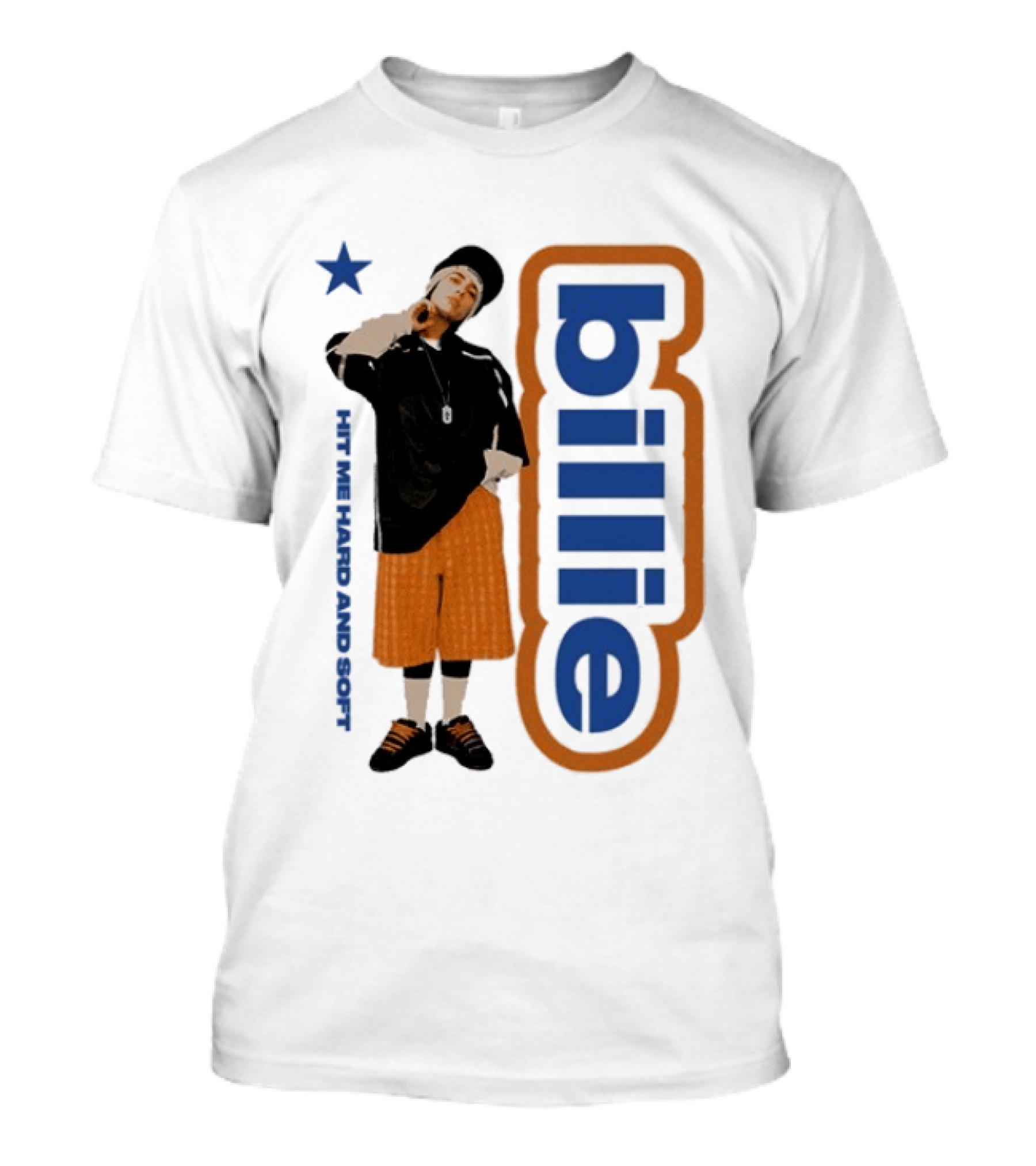 Billie Eilish Lean Hit Me Hard And Soft Tour 2024 2025 Star T-Shirt