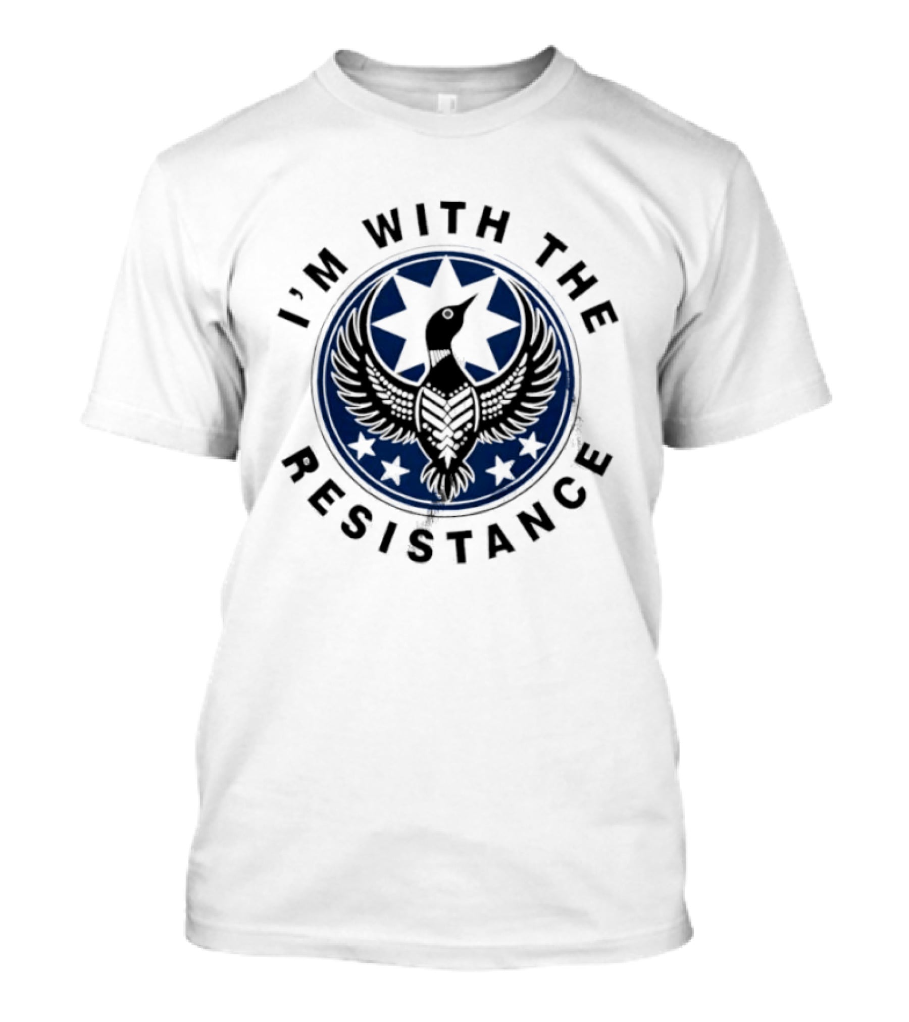 I'm With The Resistance Starbird Rebel Alliance Crest T-Shirt