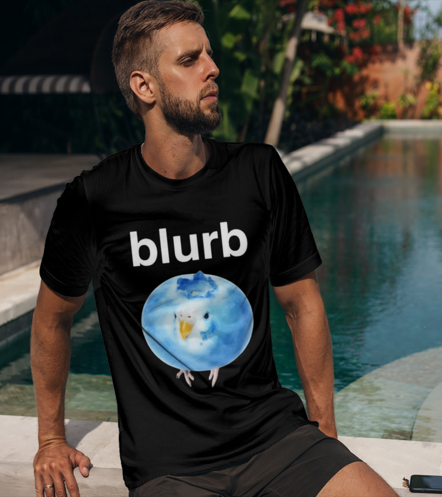 Blurb Bluebird Blueberry Fusion T-Shirt