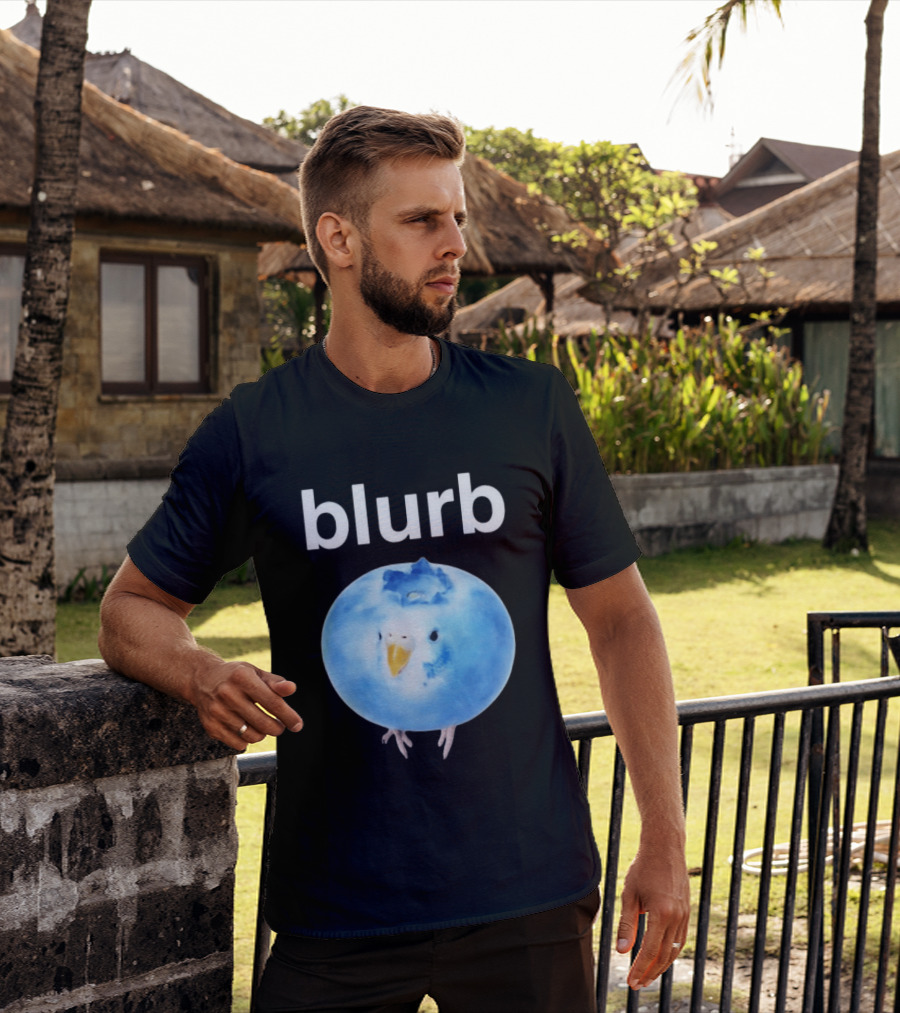 Blurb Bluebird Blueberry Fusion T-Shirt