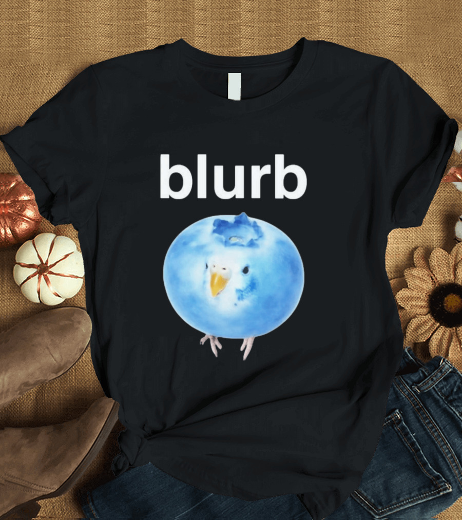 Blurb Bluebird Blueberry Fusion T-Shirt
