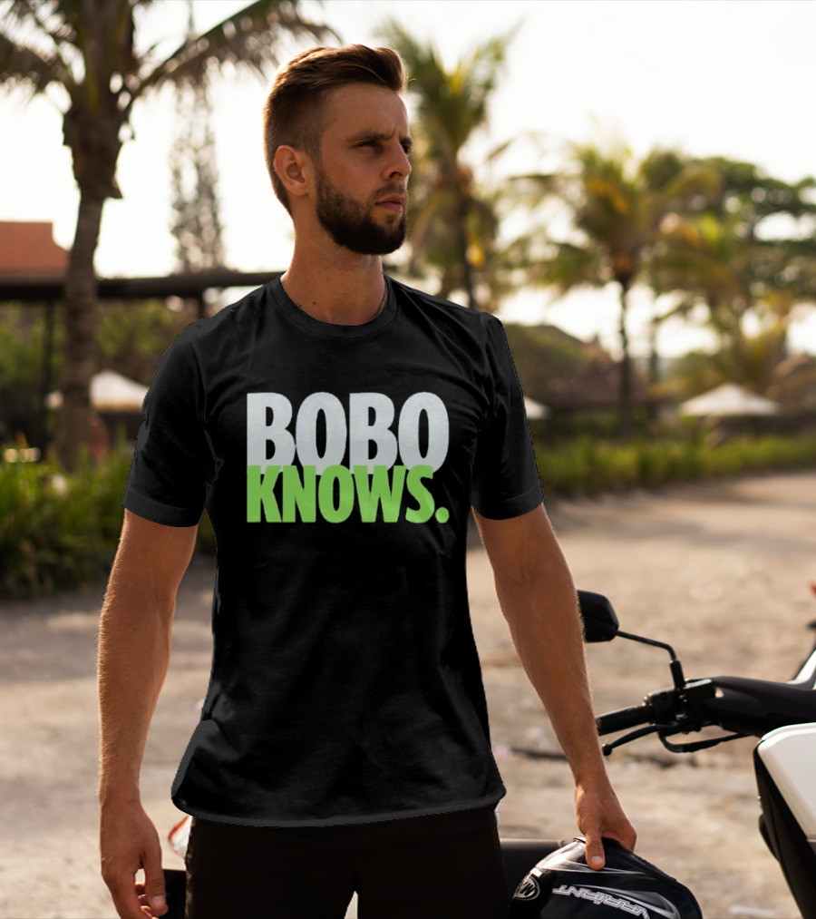 Bobo Knows Seattle Football Seahawks Fan Gear T-Shirt