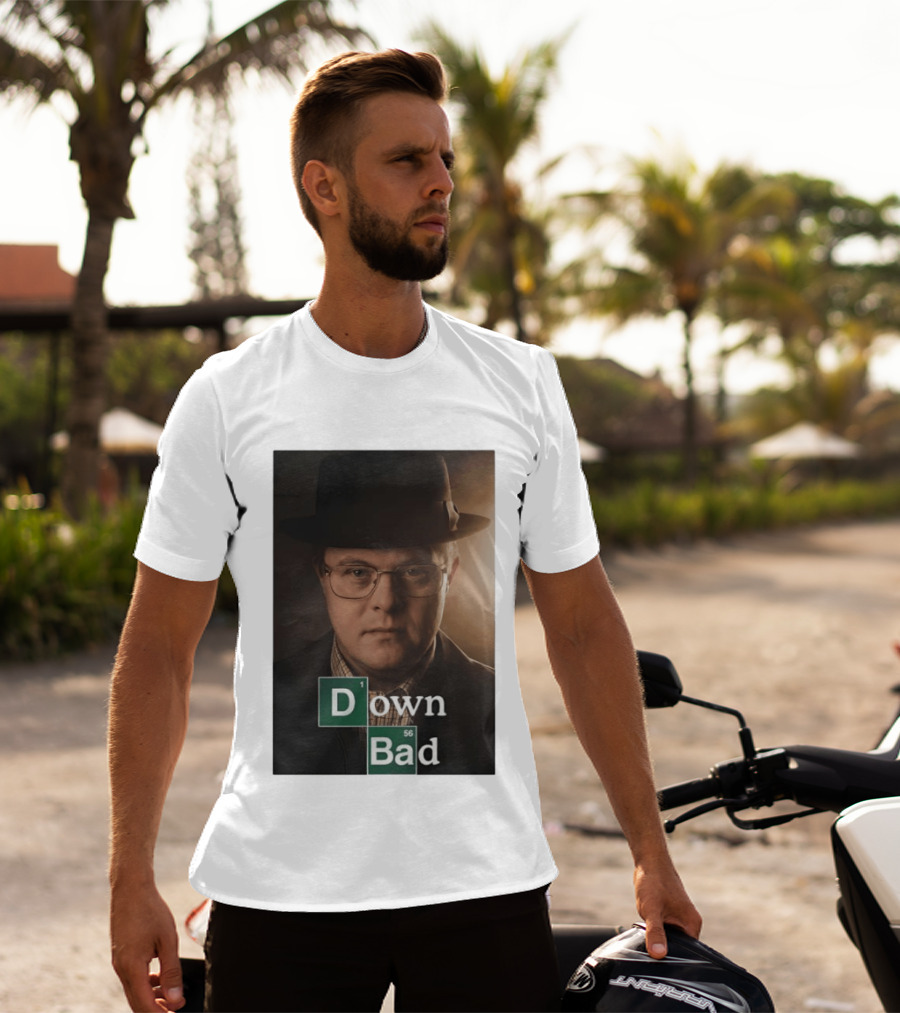 Down Bad Walter Chemistry Parody Breaking Series T-Shirt