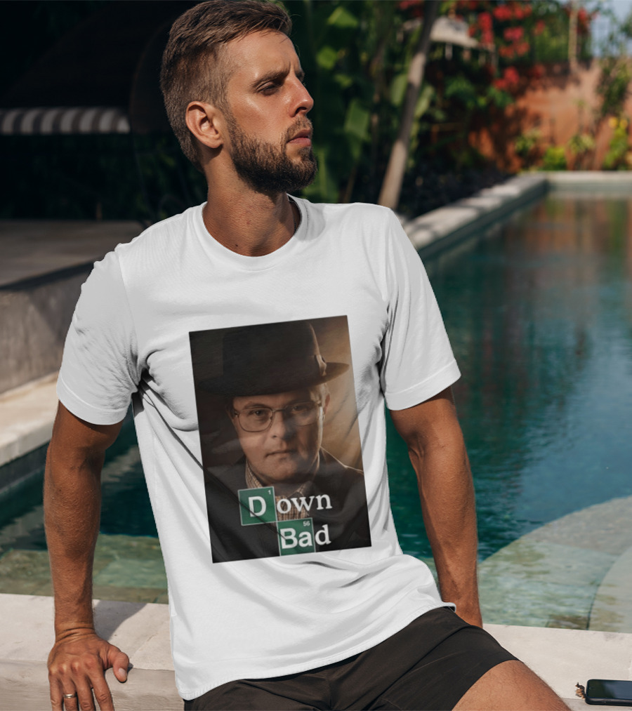 Down Bad Walter Chemistry Parody Breaking Series T-Shirt