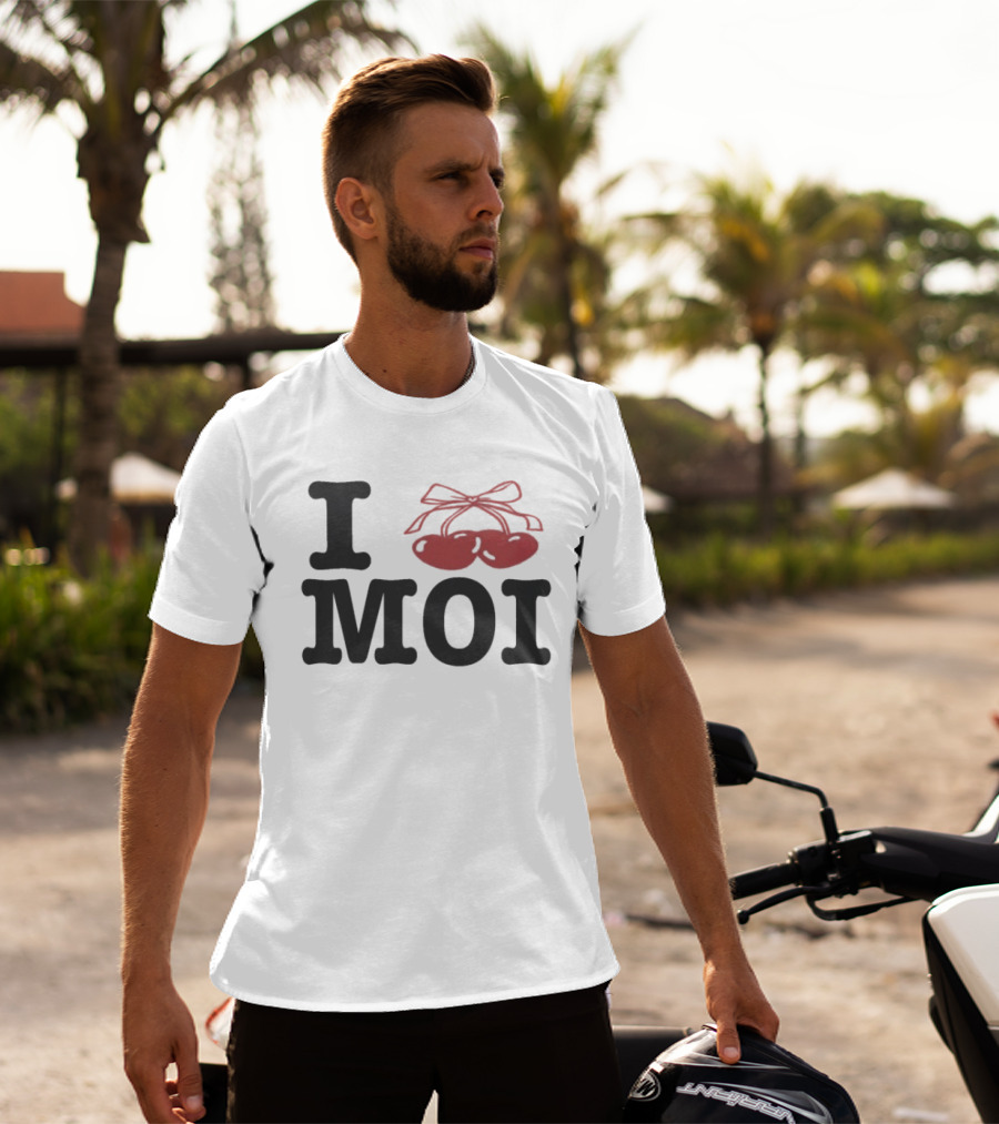 I Love Moi Cherry Bow Millie Bobby Brown T-Shirt
