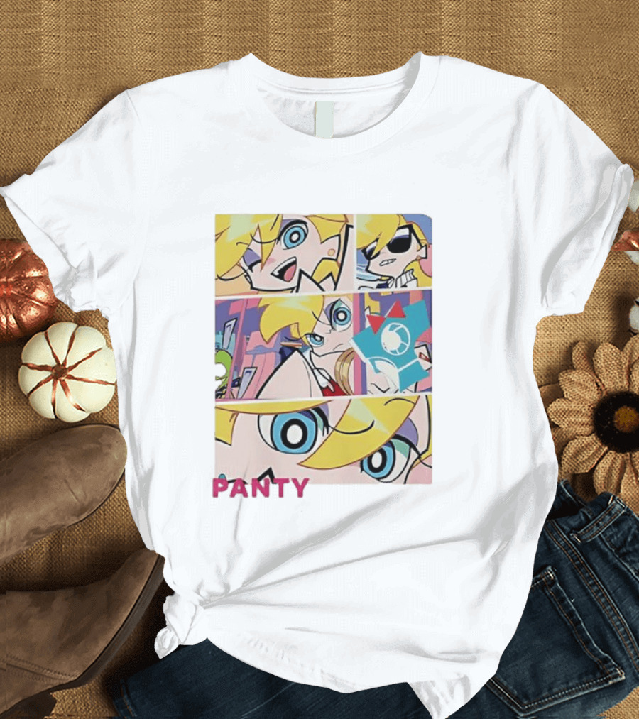 Panty Anarchy Anime Series Panty & Stocking With Garterbelt Visual Compilation T-Shirt