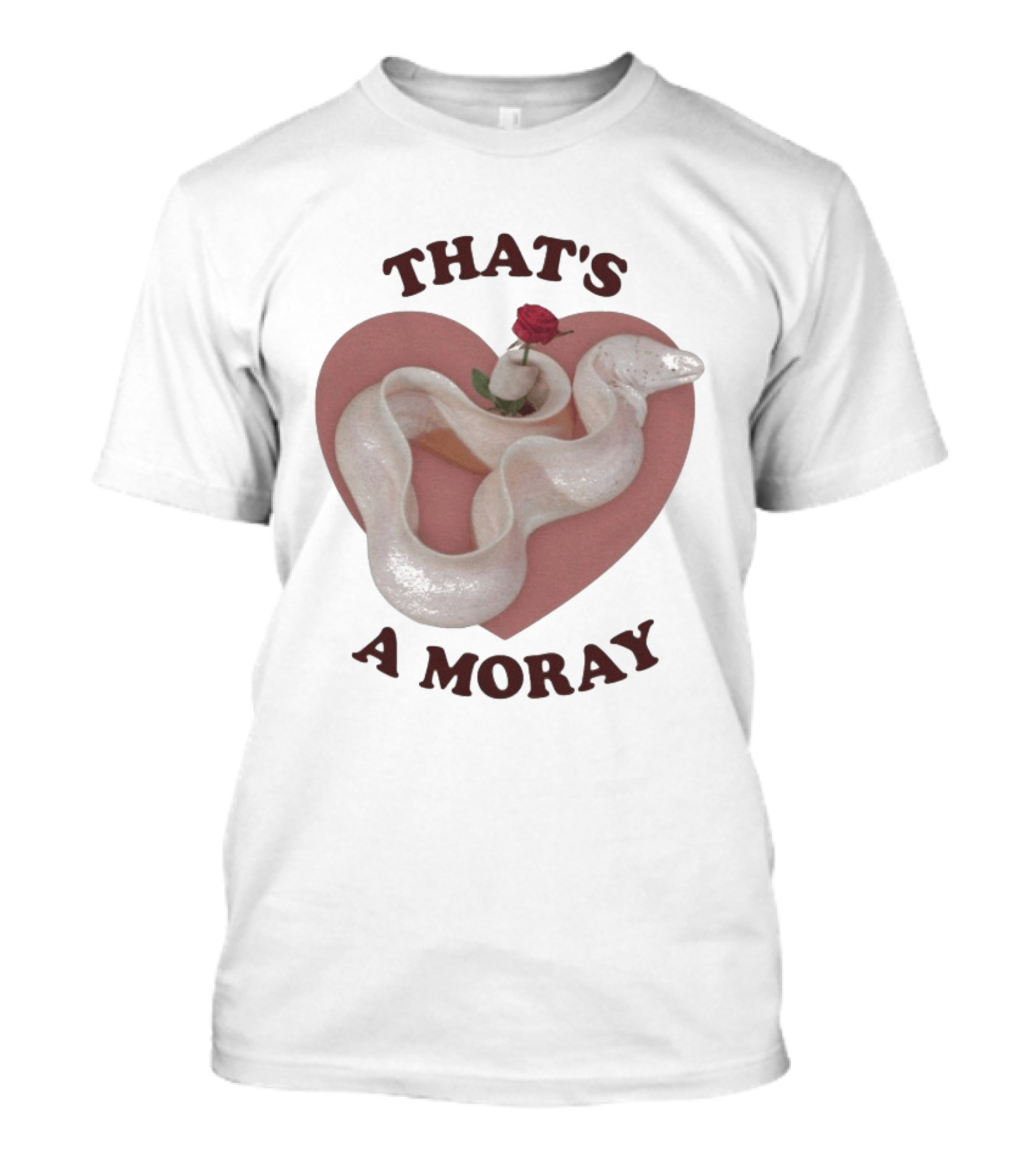 That's A Moray Romantic Heart Rose Valentine T-Shirt