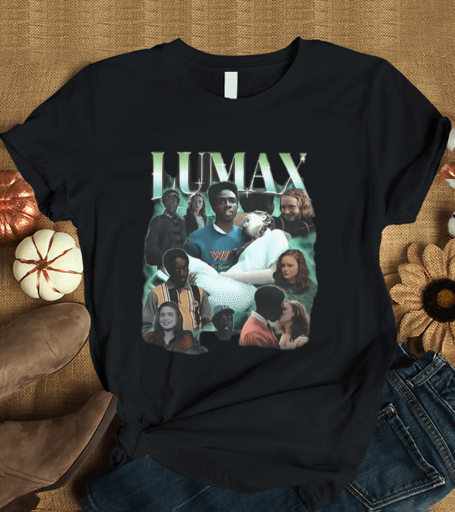 Lumax WJ Stranger Things Characters Collage T-Shirt