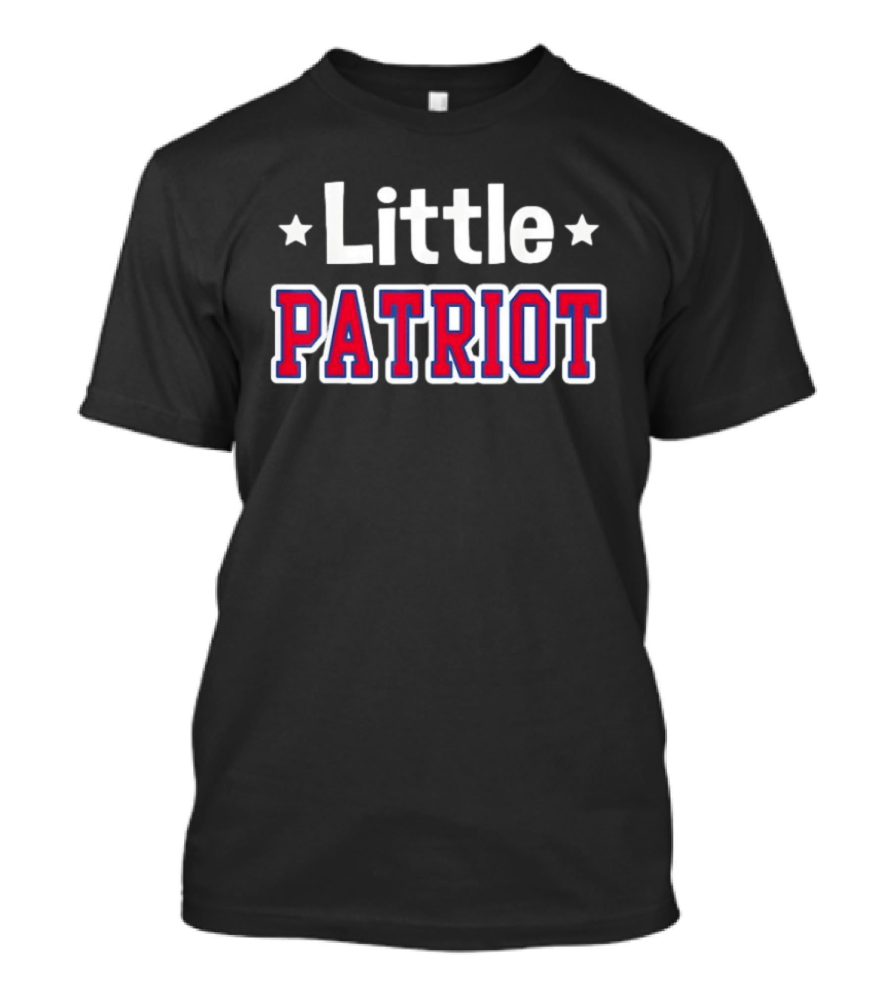 Little Patriot Star Shape T-Shirt
