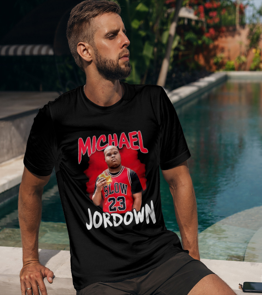 Michael Jordown Slow 23 Meme T-Shirt