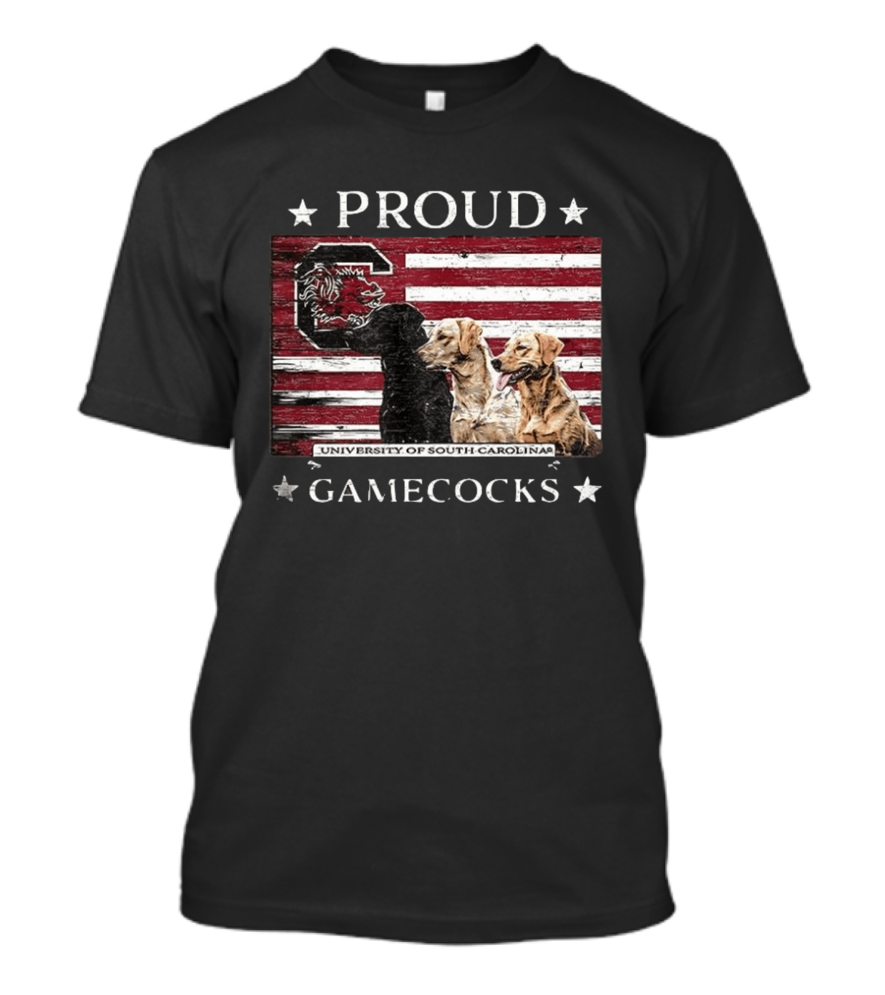 University Of South Carolina Proud Gamecocks Labs T-Shirt
