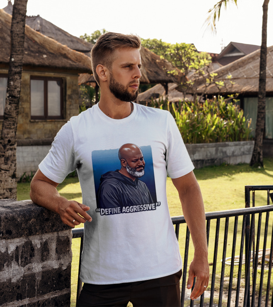 Define Aggressive Detroit Lions Brad Holmes T-Shirt