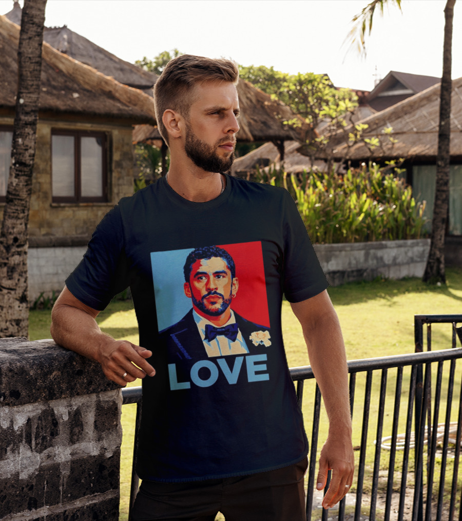 Bad Bunny LOVE Puerto Rico Super Benito T-Shirt