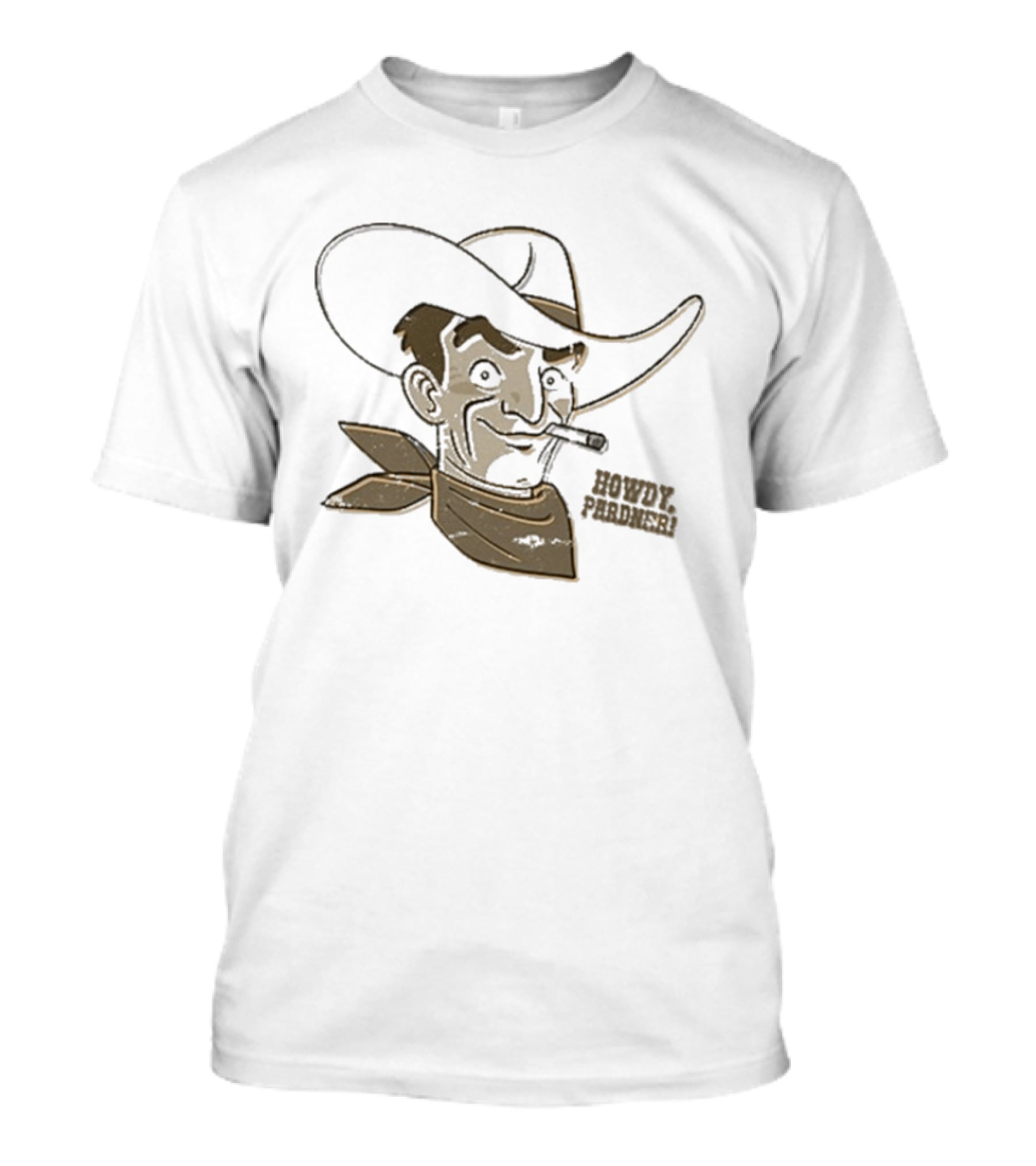 Fallout Howdy Pardner Victor Cowboy Cigarettes T-Shirt