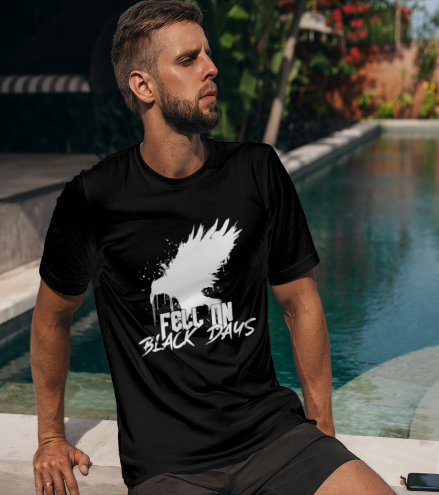 Fell On Black Days Raven Bird T-Shirt