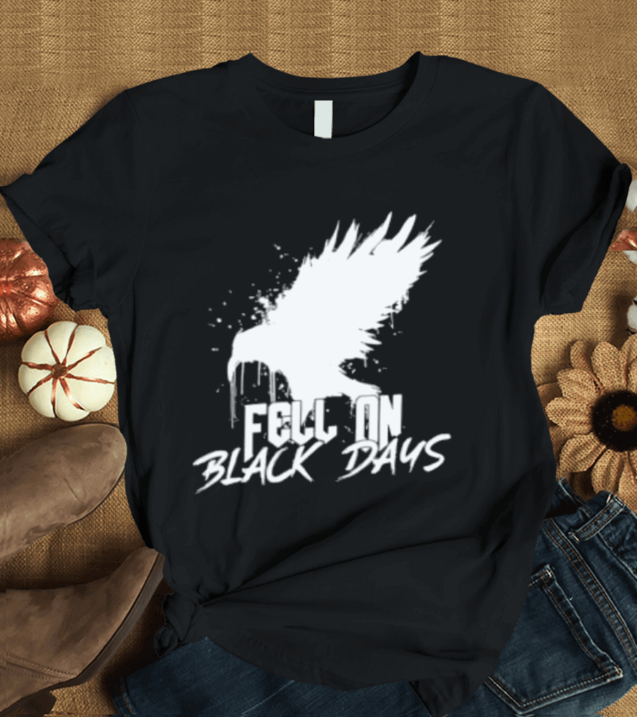 Fell On Black Days Raven Bird T-Shirt