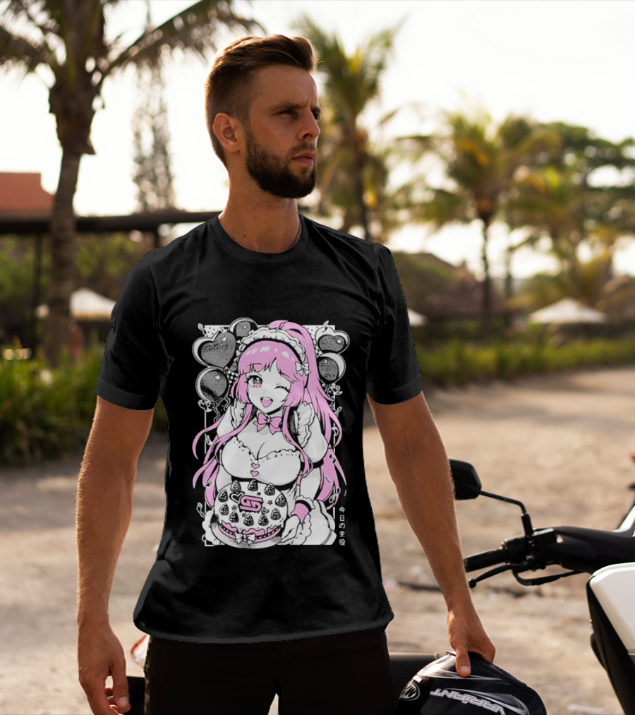 Gamer Supps Waifu Birthday Girl 10th Anniversary Celebration T-Shirt