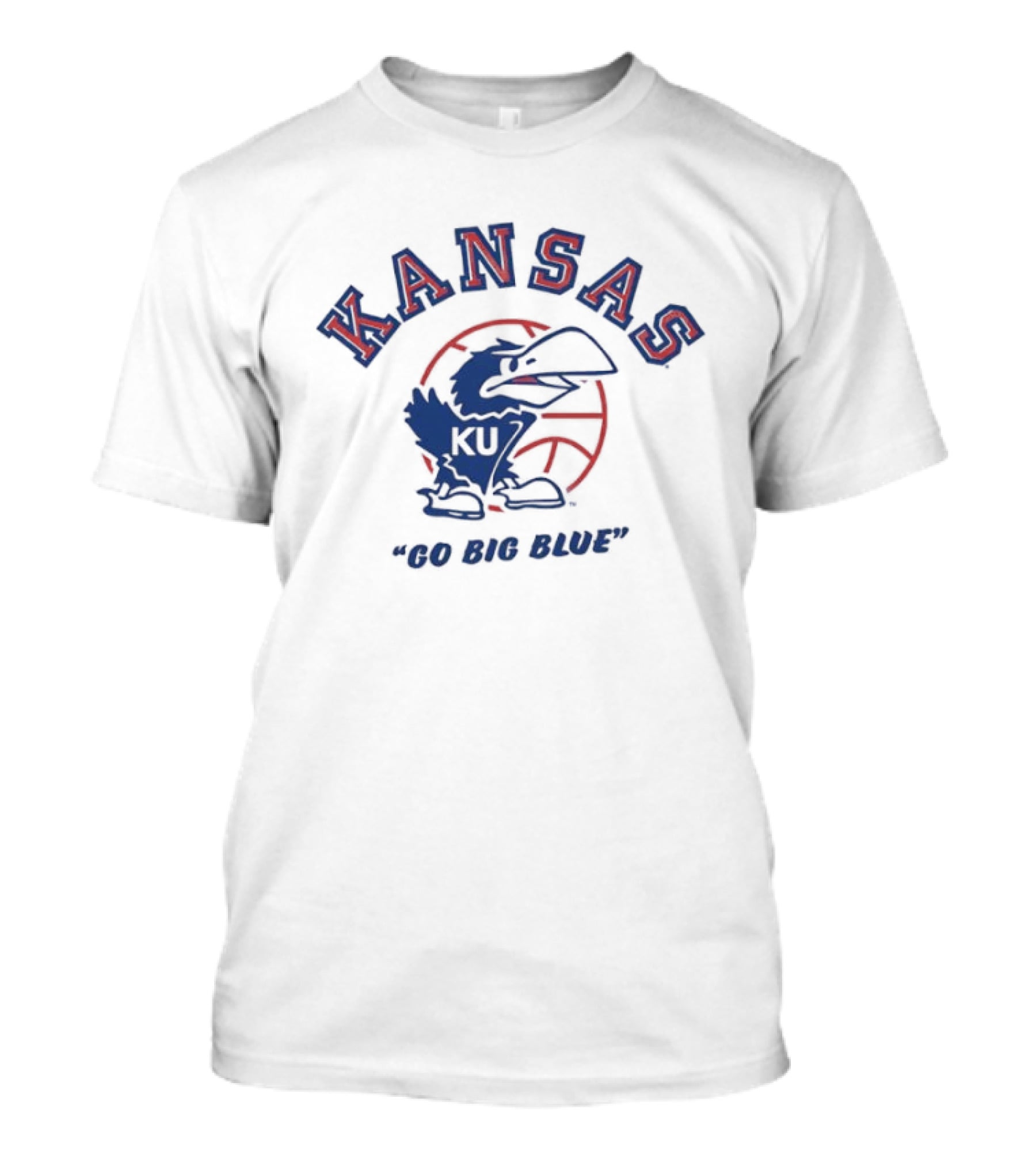 Kansas Jayhawks Basketball Go Big Blue T-Shirt