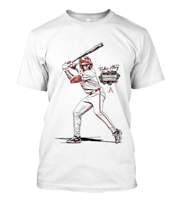 Kuhio Aloy Arkansas Baseball Hawaiian Hammer NCAA Sports T-Shirt