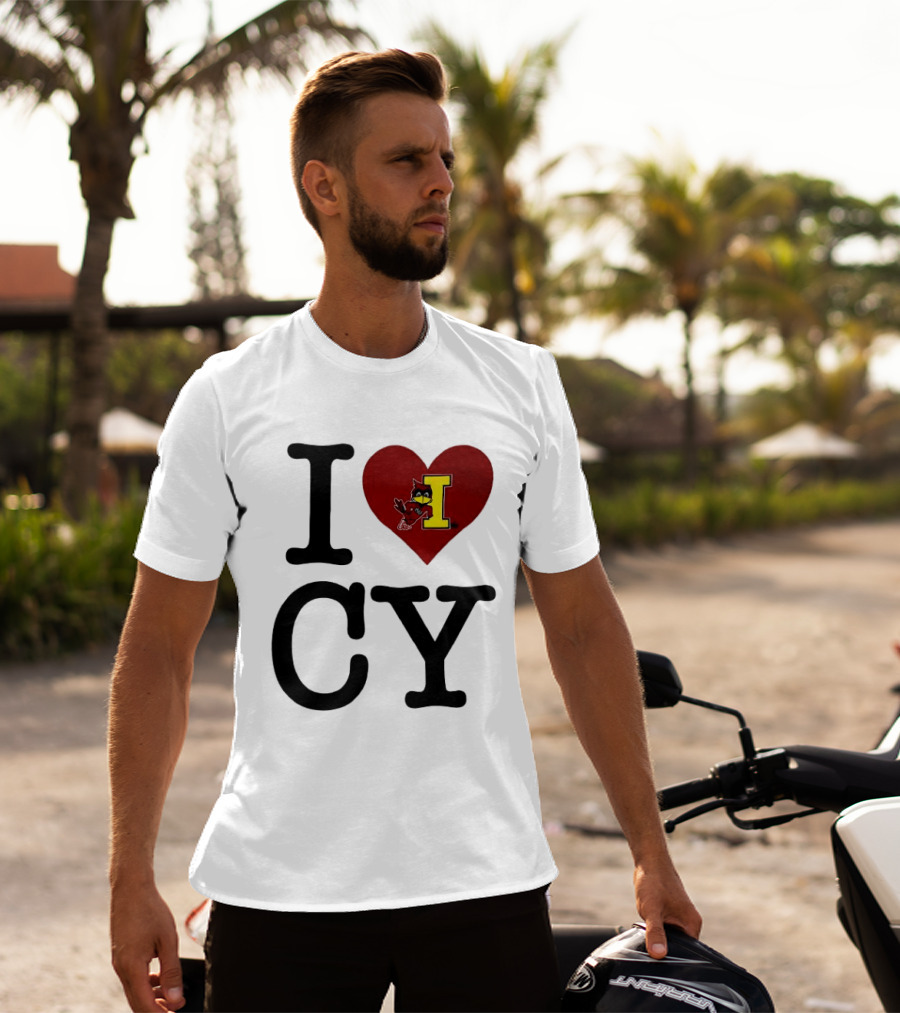 Iowa State Cyclones I Heart CY T-Shirt