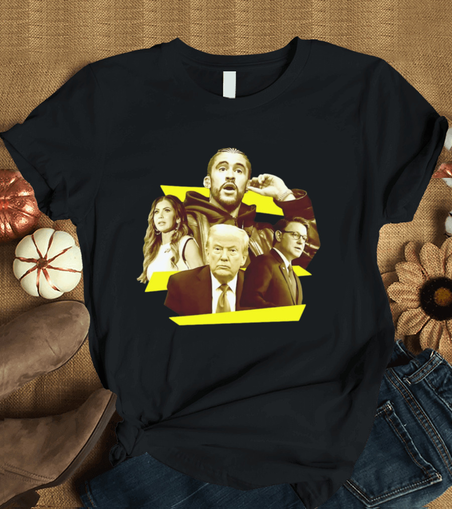 Bad Bunny Trump Mike Johnson House Speaker T-Shirt