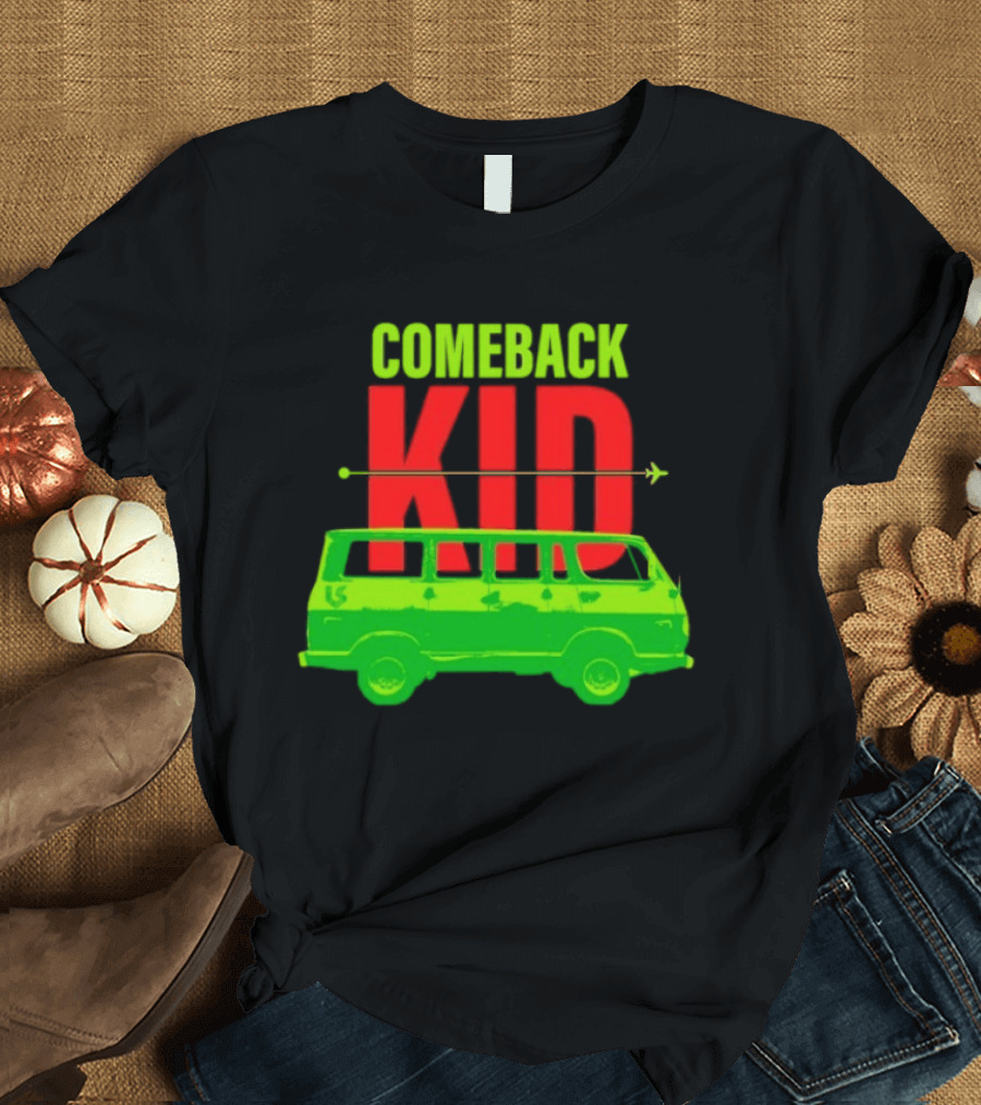Louden Swain Comeback Kid Green Van Arrow T-Shirt