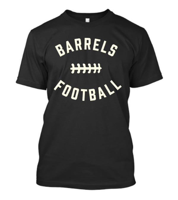 Kentucky Barrels Football Neat Bourbon T-Shirt