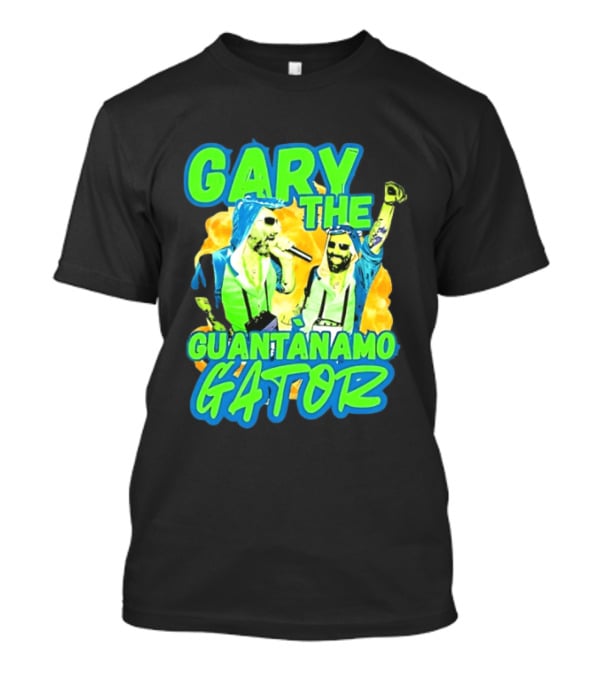 Gary The Guantanamo Gator Retro Pop Culture T-Shirt
