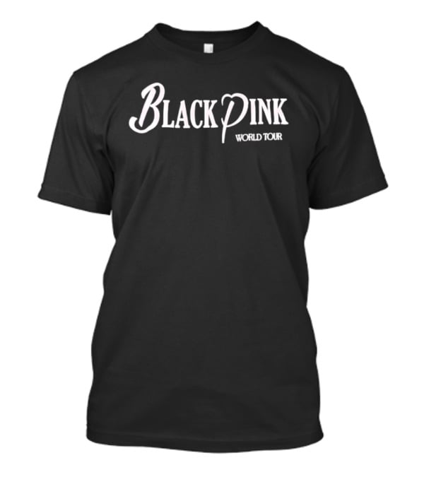Black Pink World Tour 2023 Merchandise T-Shirt
