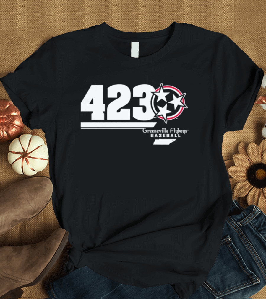 Greenville Flyboys Baseball 423 Stars T-Shirt