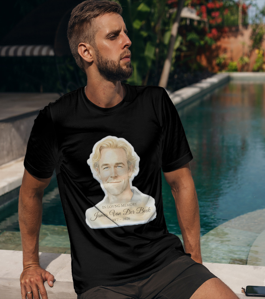 James Van Der Beek In Loving Memory 1977 2026 T-Shirt