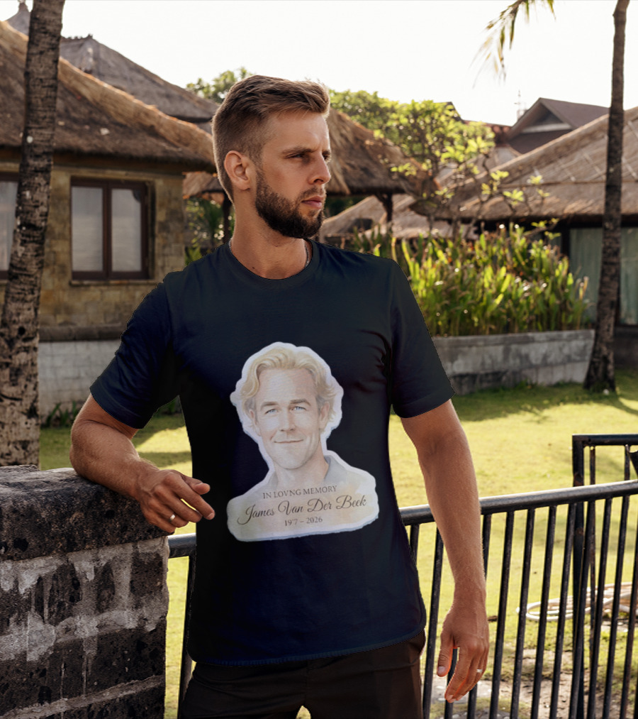 James Van Der Beek In Loving Memory 1977 2026 T-Shirt