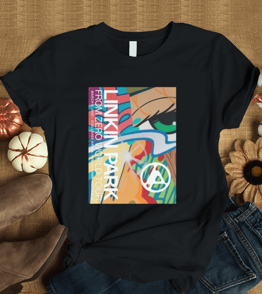 Linkin Park From Zero World Tour Rod Laver Arena Melbourne Australia March 8 2026 T-Shirt