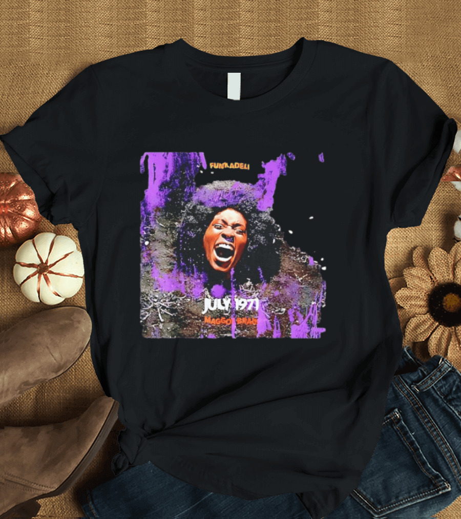 July 1971 Funkadelic Maggot Brain Album Cover T-Shirt
