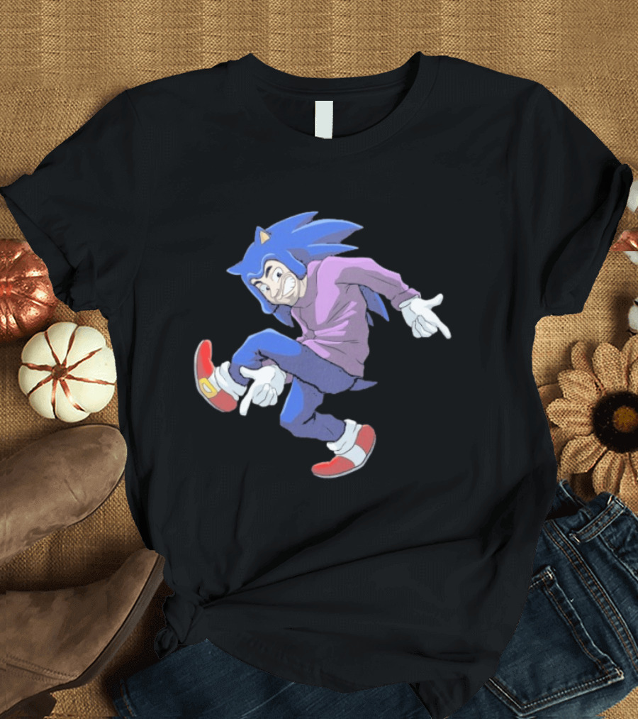 Malebox Malebox The Hedgehog Sonic T-Shirt