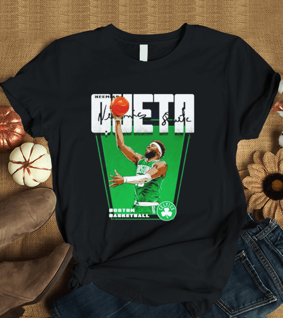 Neemias Queta Boston Celtics Basketball Celtics T-Shirt