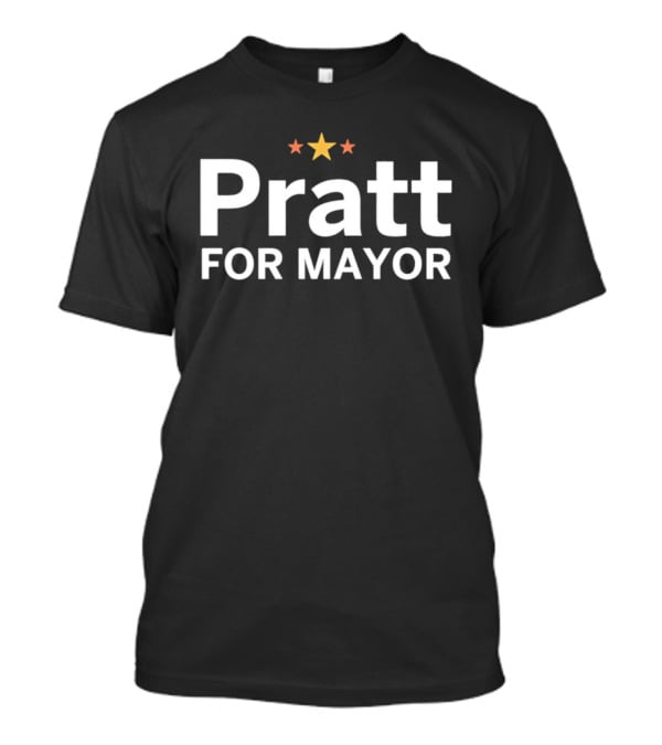 Pratt For Mayor Stars T-Shirt