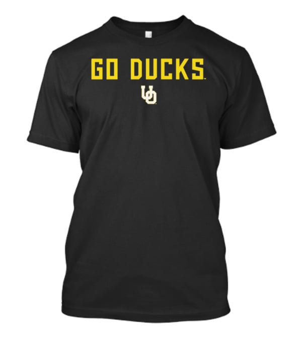 Oregon Ducks Go Ducks Team 2026 OU Yellow T-Shirt