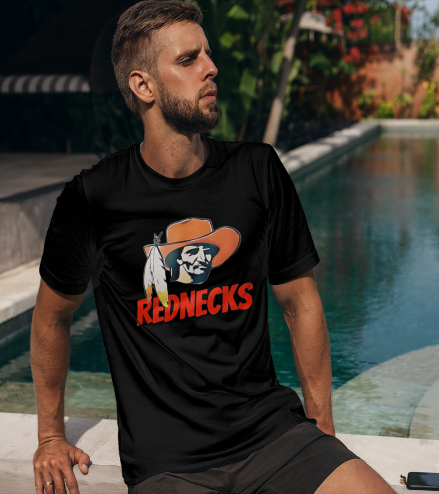Rednecks Cowboy Hat Feather T-Shirt
