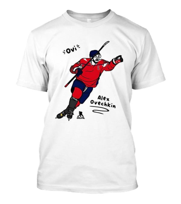 Ovi Cartoon Alex Ovechkin Washington Capitals Hockey T-Shirt
